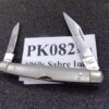 Sabre Japan 2 Blade Pen Pocket Knife Damaged Imitation Pearl Handles 1960s