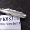 Sabre Japan 2 Blade Pen Pocket Knife Damaged Imitation Pearl Handles 1960s - Image 15