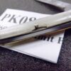 Sabre Japan 2 Blade Pen Pocket Knife Damaged Imitation Pearl Handles 1960s - Image 4