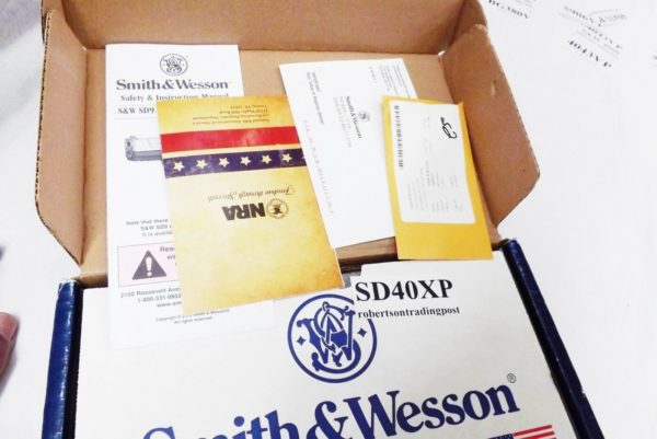 Smith & Wesson Factory Box, Insert, Manual, FC, Card for SD9 SD40 Pistols - Image 6