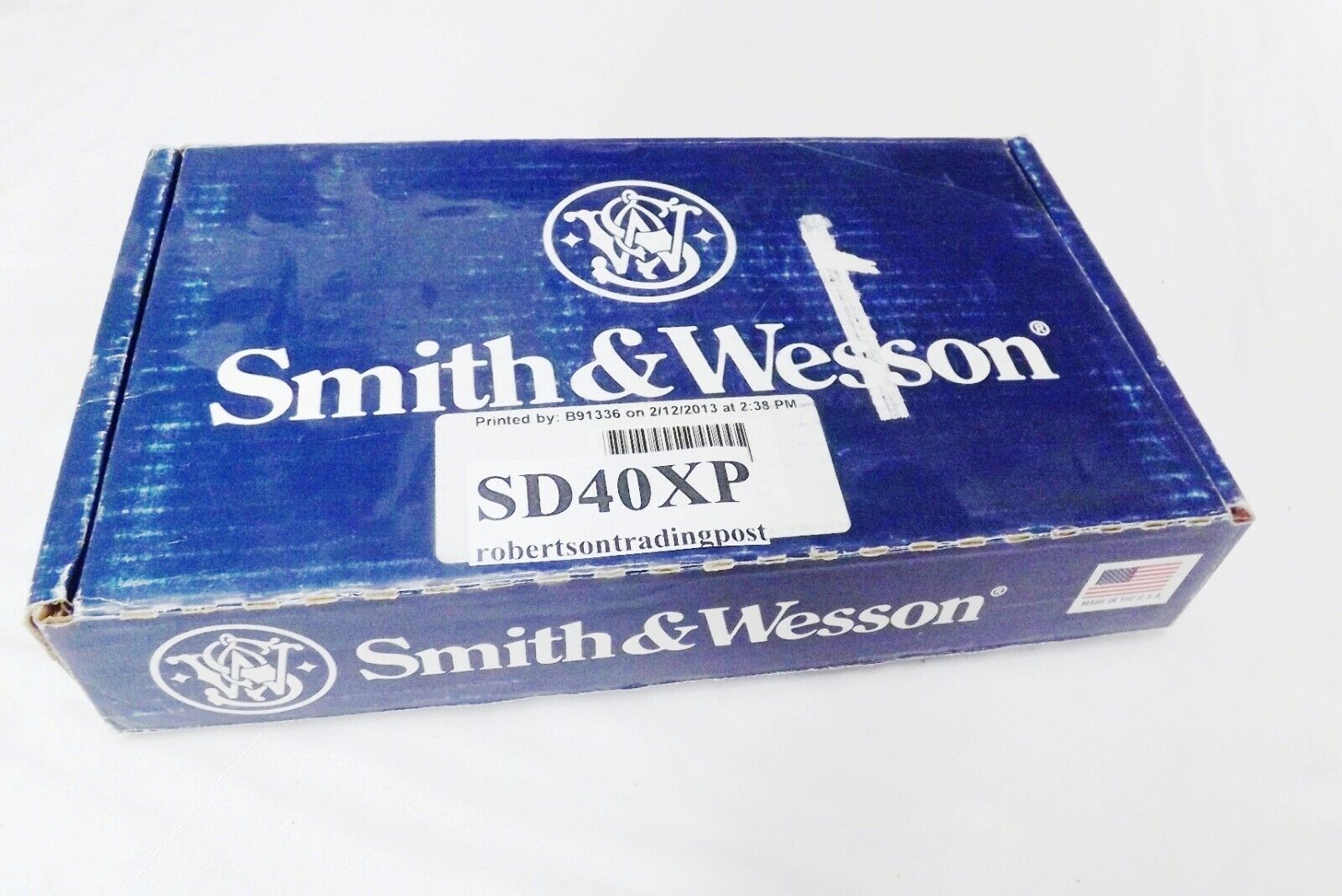 Smith & Wesson Factory Box, Insert, Manual, FC, Card for SD9 SD40 Pistols