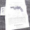 Smith & Wesson Model 36 Instructions for Use Owners Manual Bangor Punta S&W