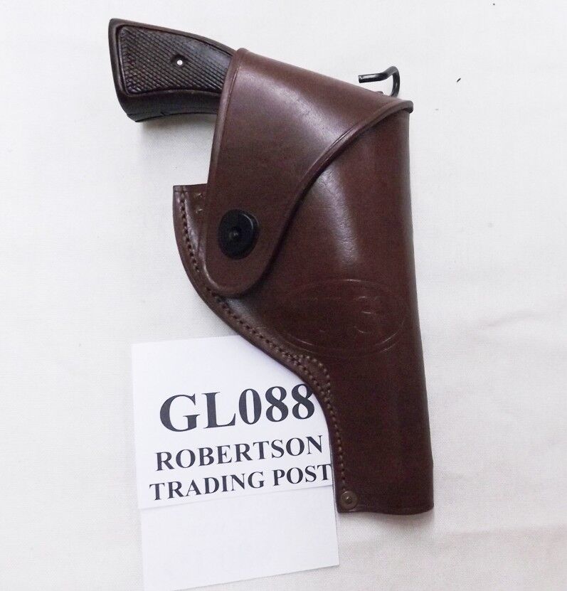 US GI type Holster WWII Repro .38 Victory S&W 10 Half Flap Brown 088 ALICE