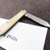 Utica Cutlery 1 Blade Miniature Jack Fob Pocket Knife Bowling Pin type 1940s - Image 5