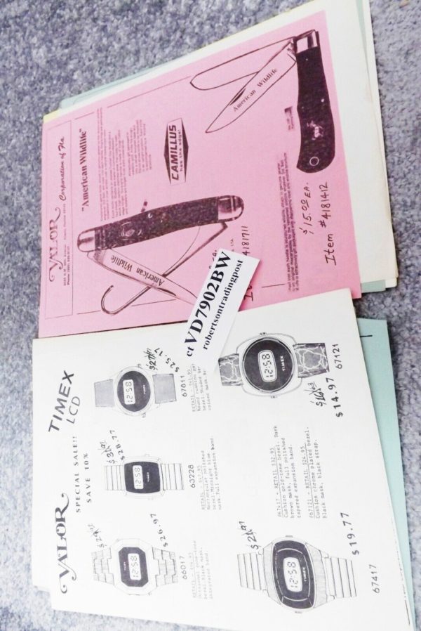 Valor Corp Cutlery Catalog Dealer Price List Order Form 1979 VG 20+ Pages - Image 5