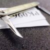 1920s Case 2 Blade Pen Fob Swivel 2 11/16 oal Extensive Wear Good Spring - Image 5