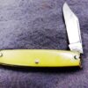 1940s Thornton USA 1 Blade Jack Pocket Knife Blemished Bolster ow Good