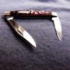 1970 Case XX 10 Dot Brown Bone 2 Blade Pen Pocket Knife 6233  Exc - Image 5