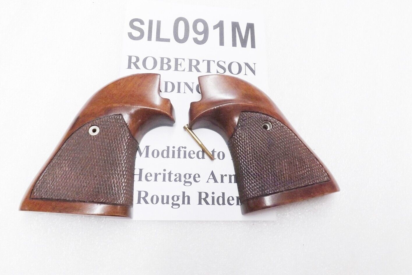 1970s Sile Italian Walnut Grips Heritage Rough Rider Revolvers Colt Scout Target type