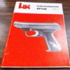 1981 Heckler & Koch VP70Z Slbstladepistole 9mm VG-Exc 4 Language, Schematic