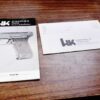 1988 Heckler & Koch Owners Manual & Reg Card for P7M8 or M13 Pistols