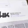 1988 Heckler & Koch Owners Manual & Reg Card for P7M8 or M13 Pistols - Image 4