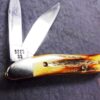 1991 Case 5220 SS Stainless Peanut Sambar Stag Handle Mini Jack Pocket Knife - Image 6