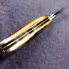 1991 Case 5220 SS Stainless Peanut Sambar Stag Handle Mini Jack Pocket Knife - Image 8