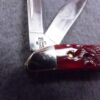 1991 Case 6220 SS Stainless Peanut Pink Bone Handle Mini Jack Pocket Knife Mint - Image 6