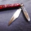 1991 Case 6220 SS Stainless Peanut Pink Bone Handle Mini Jack Pocket Knife Mint - Image 8