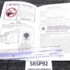1992 Ruger Factory Instruction Manual for SP101 Revolvers Exc 6th Year 30 pg - Image 7