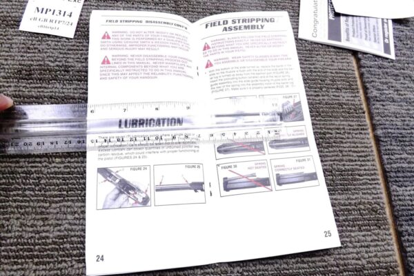 2013 Smith & Wesson M&P Instruction Manual & Factory Registration S&W 2 Docs - Image 6