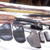 22 Leather Cases Holsters Slings 1920s – 1980s Pistols Revolvers Rifles $4 ea - Image 2