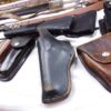22 Leather Cases Holsters Slings 1920s – 1980s Pistols Revolvers Rifles $4 ea - Image 7