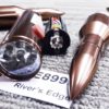 50 Cal Car Tridge 9 LED Flashlight Extra White 9 Bulb 3 AA Included Bronze - Image 6