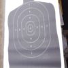 90 Champion B27 Black Silhouette 1996 Version Pistol Range Targets 24x45 50c Eac