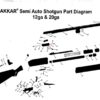 Akkar Charles Daly Old Model 300 335 600 635 Extractor Pin View 58 Old Only - Image 5