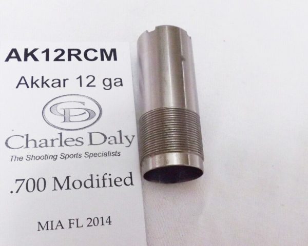 Akkar Daly Choke Tube fits 12 Ga Rem Choke .700 Modified R19154 ty but Tighter