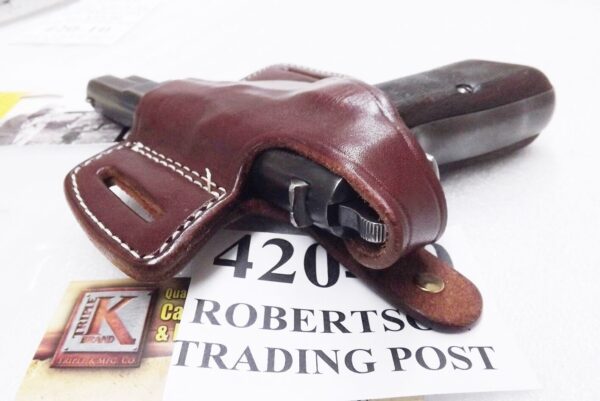 Black Widow type Holster for 1911 Govt Hi-Power Astra Bersa Triple K Belt Slide - Image 8