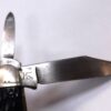Camillus 16 Pattern Equal End Jack Knife 3 3/8 oal 2 7/8 Clip Rough Black 1950s - Image 5