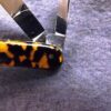 E. Bruckmann Mann 3 Blade Corkscrew 1950s Jack Pocket Knife Tortoise Handles - Image 3