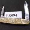 E. Bruckmann Mann Rostfrei Office 1950s Pen Pocket Knife Imitation Pearl