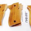 Herretts Checkered Jatoba Exotic Wood Grips for Beretta 81, 84 Pistols BDA380 - Image 12