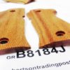 Herretts Checkered Jatoba Exotic Wood Grips for Beretta 81, 84 Pistols BDA380 - Image 6