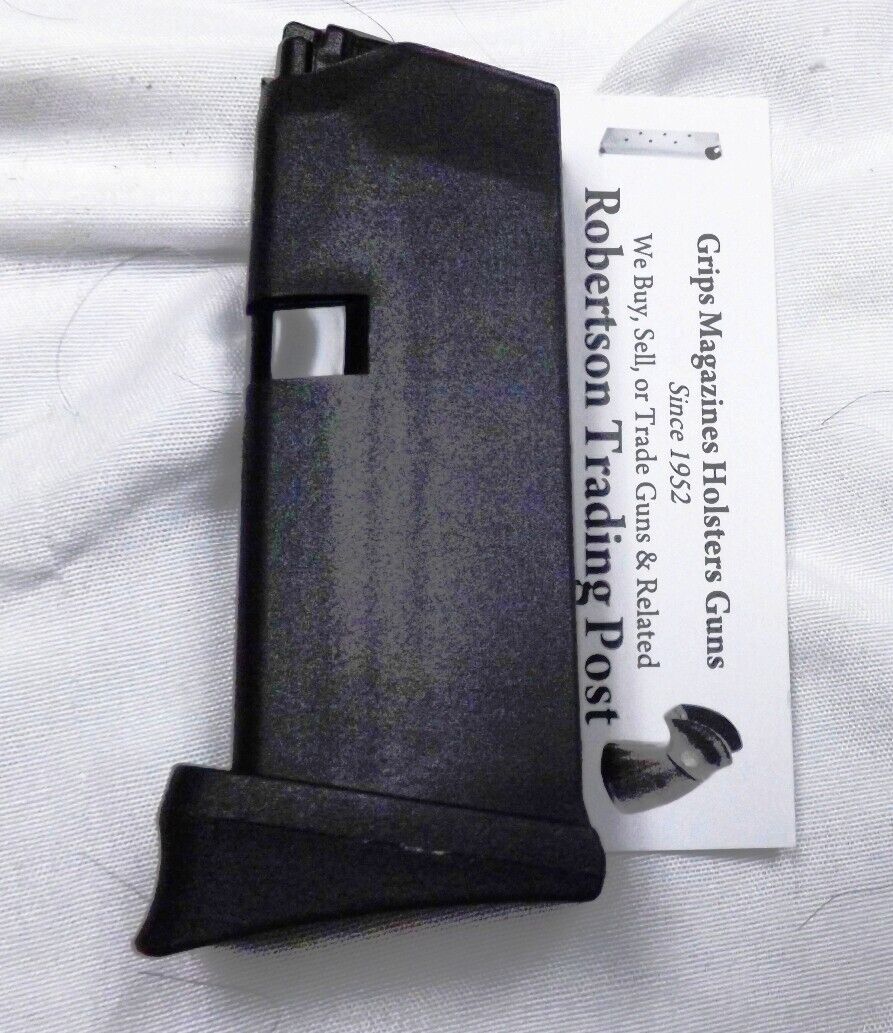 KCI 9mm 6 shot magazine for Glock model 43 Pistols Exc Quality No Go on 43X