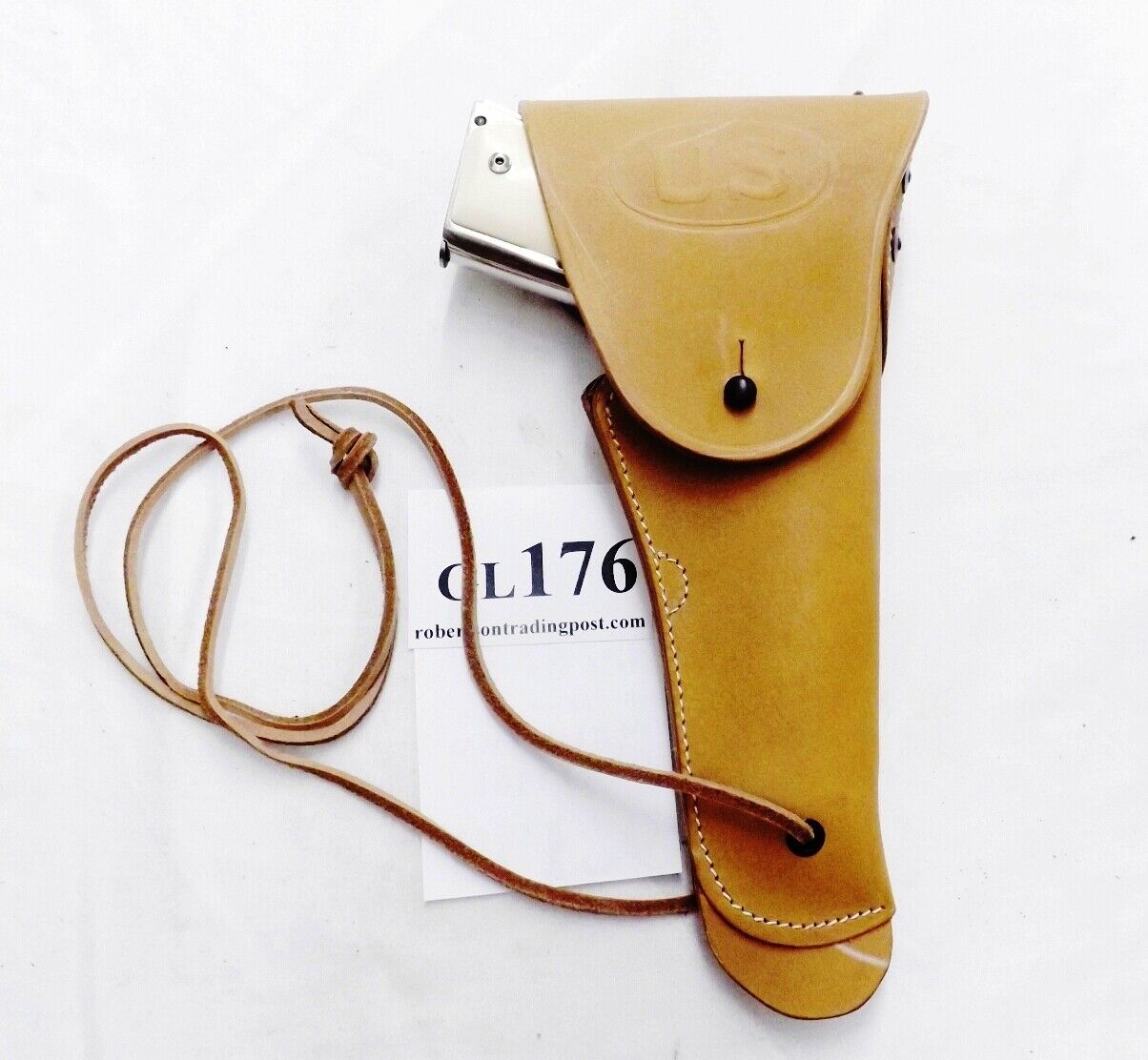 Surya Holster fits Colt 1911 Government 45 Automatic WWI ty Natural Tan Leather