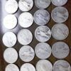 VG Roll of 20 Silver Peace Dollars 1922 1923 1924 Free Ship 529.0 grams - Image 11