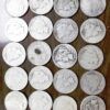 VG Roll of 20 Silver Peace Dollars 1922 1923 1924 Free Ship 529.0 grams