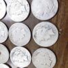 VG Roll of 20 Silver Peace Dollars 1922 1923 1924 Free Ship 529.0 grams - Image 6