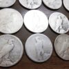 VG Roll of 20 Silver Peace Dollars 1922 1923 1924 Free Ship 529.0 grams - Image 9