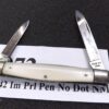 c 1968 Case 2 Blade Pen Pocket Knife Near Mint No Dot Imitation Pearl 92042