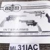 c 1979 Interarms Instruction and Safety Manual for Rossi M68, sim. Revolvers Exc