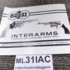 c 1979 Interarms Instruction and Safety Manual for Rossi M68, sim. Revolvers Exc - Image 9