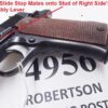 Star Super B or model A 9mm .38 ACP Pistol Left Side Slide Catch Stop Release Mates with Right Side Disassembly Lever New Casehardened Steel Tennessee Manufacturer pt938BLHLV - Image 5