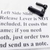 Star Super B or model A 9mm .38 ACP Pistol Right Side Take Down or Disassembly Lever New Casehardened Steel Tennessee Manufacturer - Image 8